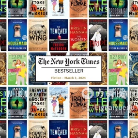 纽约时报畅销榜单 – The New York Times Best Sellers: Fiction March 10, 2024