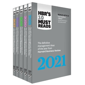 5 Years of Must Reads From HBR 2021 Edition (5 Books)