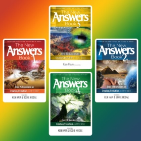 The New Answers Book 1-4 by Ken Ham