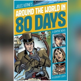 Around the World in 80 Days: A Graphic Novel by Jules Verne