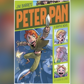 Peter Pan: A Graphic Novel by Blake Hoena, J.M. Barrie, Fern Cano