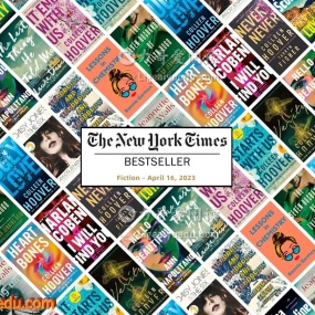 纽约时报畅销榜单 – The New York Times Best Sellers: Fiction April 16, 2023