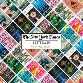 纽约时报畅销榜单 – The New York Times Best Sellers: Fiction April 23, 2023