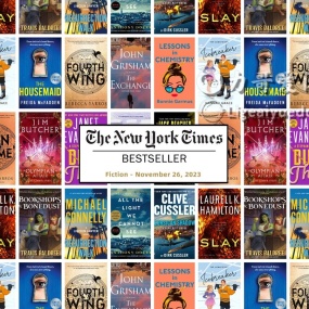 纽约时报畅销榜单 – The New York Times Best Sellers: Fiction November 26, 2023