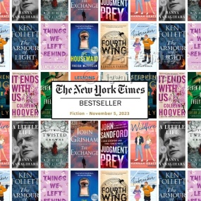 纽约时报畅销榜单 – The New York Times Best Sellers: Fiction November 5, 2023