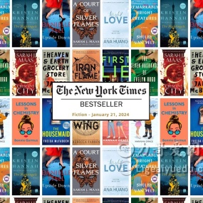 纽约时报畅销榜单 – The New York Times Best Sellers: Fiction January 21, 2024