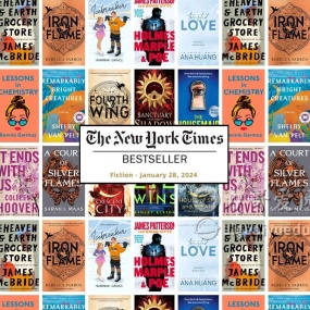 纽约时报畅销榜单 – The New York Times Best Sellers: Fiction January 28, 2024
